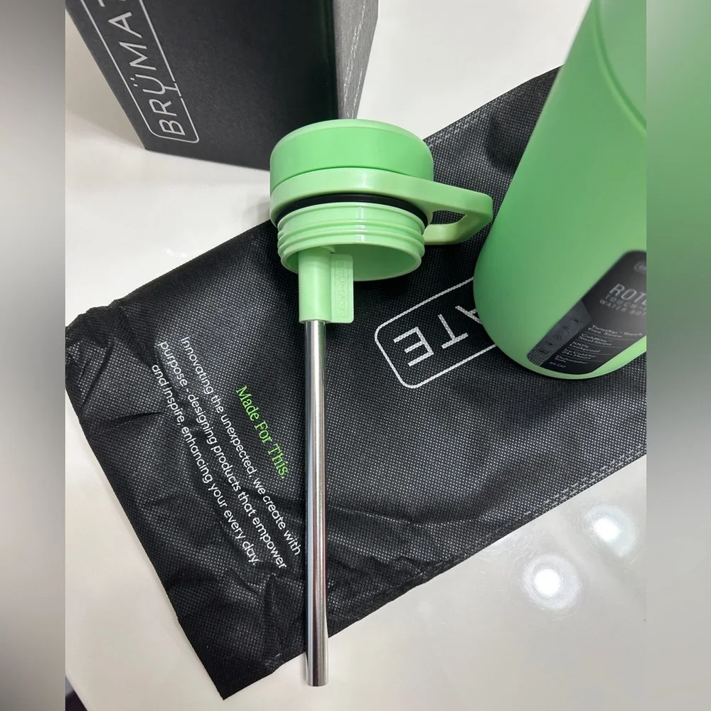 BrüMate Rotera Touchless Water Bottle - Kiwi Green - Picture 8 of 8